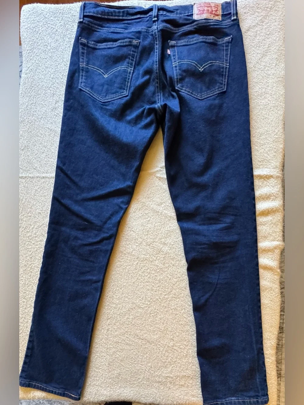Levi's 511 Slim Jeans in Deep Navy Blue size 36/36 NWOT